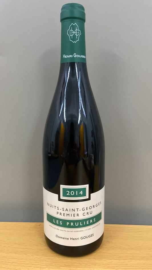 2014	 Domaine Henri Gouges Nuits St Georges Les Pruliers, Premier Cru