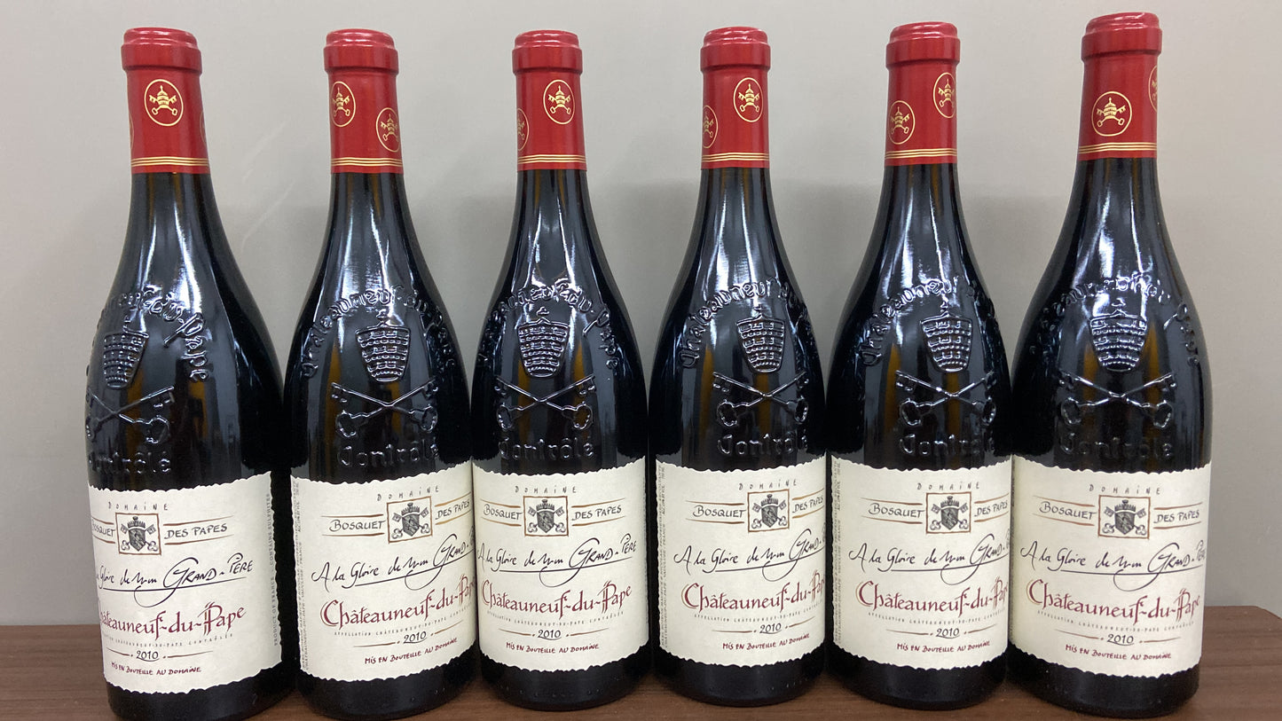 2010 Bosquet des Papes Châteauneuf-du-Pape A la Gloire de mon Grand-Père