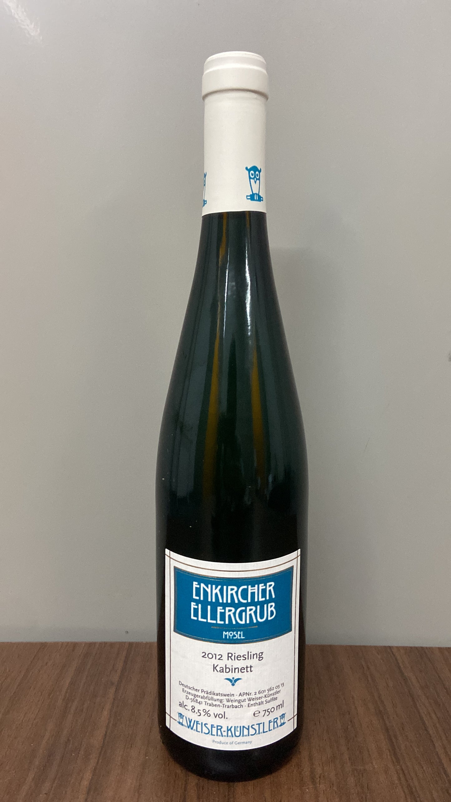 2012 Weiser-Künstler Enkircher Ellergrub Riesling Kabinett