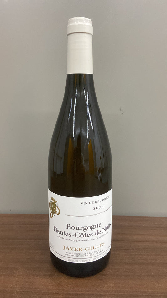 2014 Hoffmann Jayer Bourgogne Hautes cotes de Nuits blanc