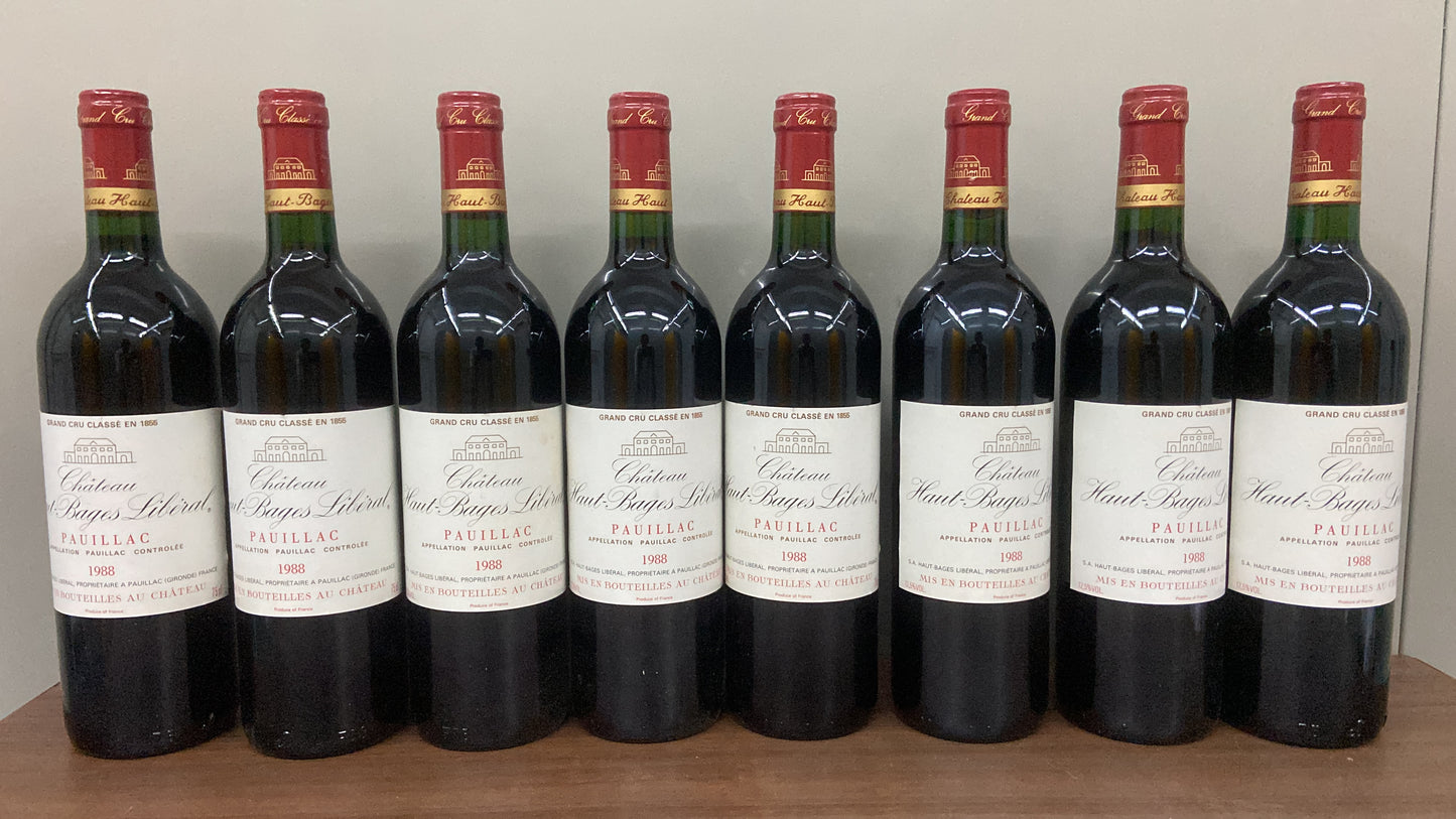 1988 Château Haut-Bages Libéral $790