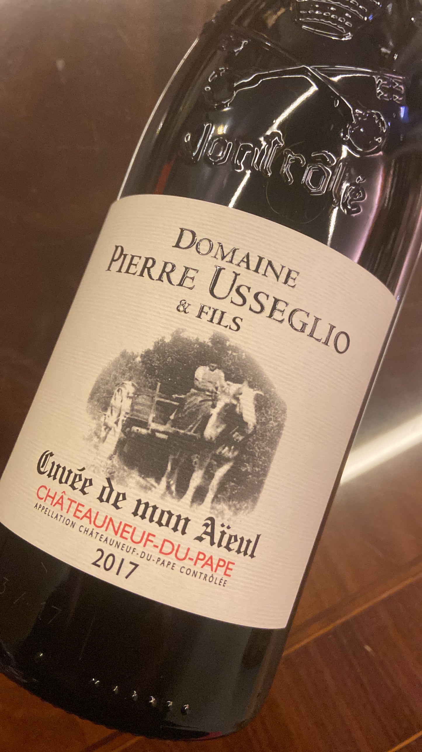 2017 Domaine Pierre Usseglio & Fils Châteauneuf-du-Pape Cuvée de mon Aïeul