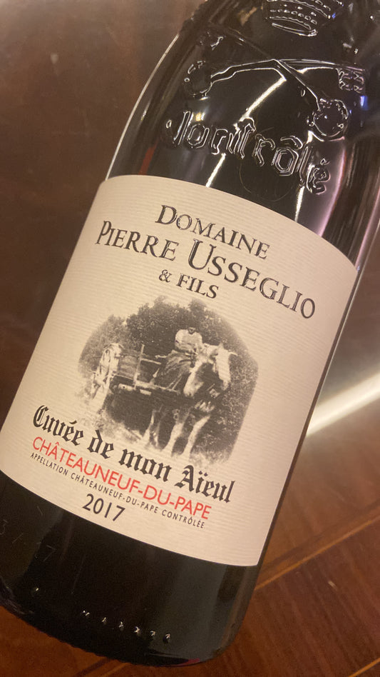 2017 Domaine Pierre Usseglio & Fils Châteauneuf-du-Pape Cuvée de mon Aïeul