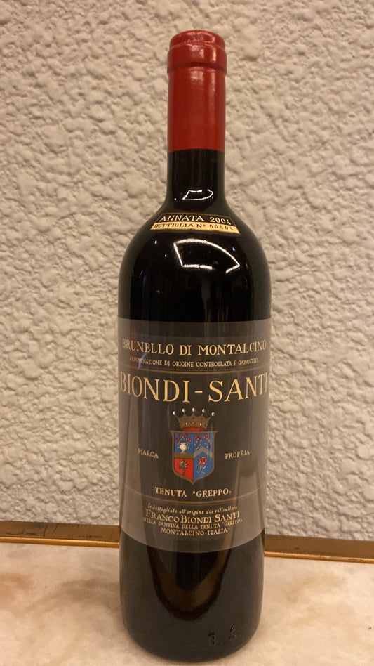 2004 Tenuta Greppo (Biondi-Santi) Brunello di Montalcino