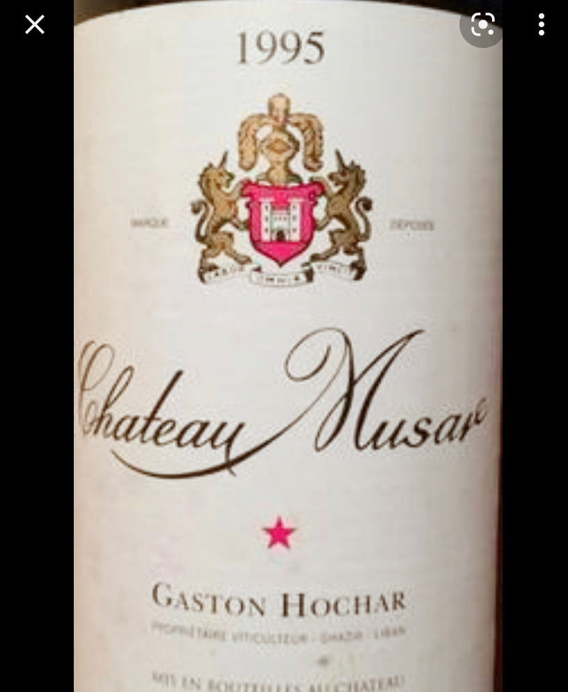1995 Chateau Musar Lebanon Bekaa Valley $980