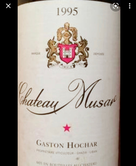 1995 Chateau Musar Lebanon Bekaa Valley $980
