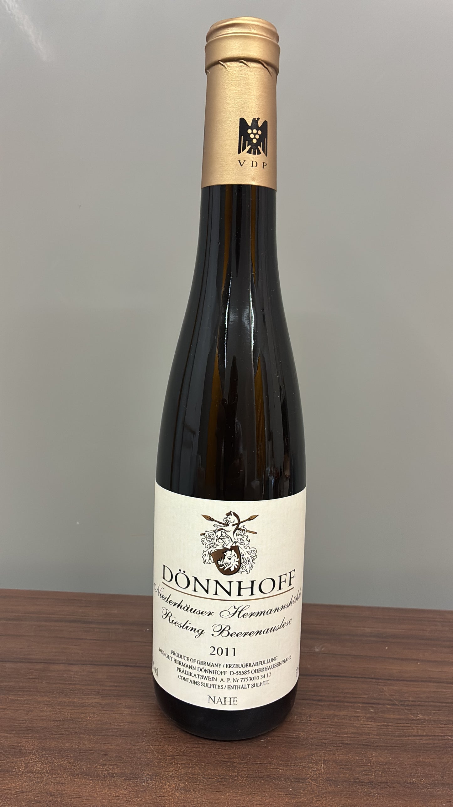 2011 Dönnhoff Niederhäuser Hermannshöhle Riesling Beerenauslese 375 ml