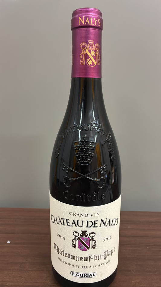 2018 Château de Nalys Châteauneuf-du-Pape Saintes Pierres de Nalys
Rhône